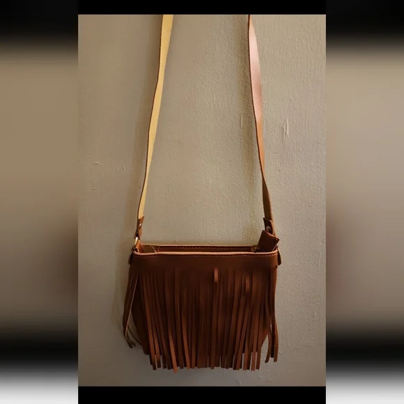 TAN/BROWN Crossbody strap shoulder bags... - Picture 2 of 5